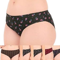 Cotton Women Hipster (Pack of-5,Color and Print May Vary)-image-58