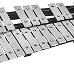 VEVOR 32 Note Glockenspiel Xylophone Bell Kit, Percussion Instrument with Mallets, Drum Sticks and Carrying Bag, Professional Glockenspiel Xylophone Percussion Instrument Set for Adults & Students-image-33