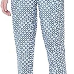 Women's Blue Printed Lounge Pants/Pyjama Pants-picture-42