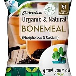 Shiviproducts organic Bone Meal fertilizer for plants home gardening (450gm) as Natural NPK 3-15-0 | Essential organic phosphorous supplement-image-58