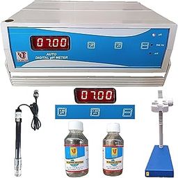 Lab Junction pH Meter,Auto Digital pH Meter,2 Point Calibration Facility LJ-alpha 01 as per Quality Standards-10