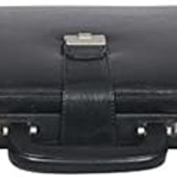 Black Leather Briefcase Office Bag | Travel Briefcase men| office briefcase | Dimensions: 43.18cm x 7.62cm x 31.75cm (L x W x H)-picture-47