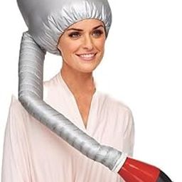 SolaceWave Portable Hooded Hair Dryer, Hands Free Bonnet Cap, 1200W, 3 Speed Settings, Deep Conditioning and Styling, Multicolour-image-33