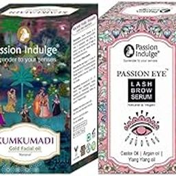 Passion Indulge Offers Buy Kumkumadi Facial Oil and Get Passion Eye Serum Free Worth Rs 480 Combo Pack For Glowing, Shine & Bright Skin-image-2