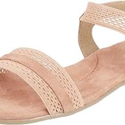 Women's Faux Leather Comfy Fashion Sandals with Low Heel-image-42
