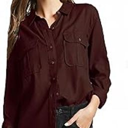 Women's Regular Fit Double Pocket Casual Shirt-image-22