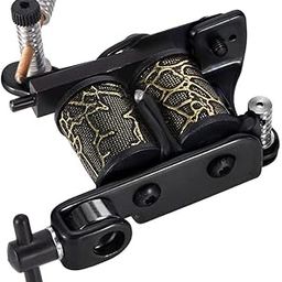 Vinayakart Tattoo Machine Professional Tattoo Motor Tattooing Shader & Liner Machine Gun Body Tattoo Machine Beginners Starters Black 1 PC-31