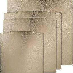 3D Printer Build Plate Textured PEI Spring Steel 180x180mm Sheet with Single Sided Flexible Magnetic Sticker Compatible for Bambu Lab X1 X1C X1E P1P P1S A1-16