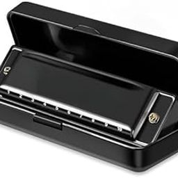 Professionals Harmonica Mouth Organ Musical Instrument - 10 Hole 20 Tone C Key Blues Harmonica with Titanium Copper Core, Easy To Play for Beginners, Students & Kids with Durable Body & Smooth-image-7