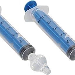 Syringe Nasal Irrigator, Rinse Infant Nasal Irrigator Controllable Pressure for Child for Home (Blue)-image-38