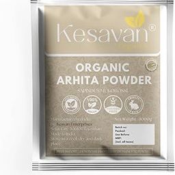 Kesavan 100% Pure & Organic Reetha/Soapnut Powder for Hair | Sapindus mukorossi (1000g)-50