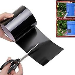 DOOMSDAY Waterproof Leakage Tape for Repairing Cracks, Pipes, Gaps, And Roof Applicable for Indoor & Outdoor Use, Heavy Duty Thick Rubberized Repair Tape, Quick Fix Any Leaks (10cm x 5feet)-image-21