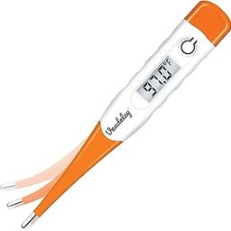Vandelay Flexible Tip Fahrenheit & Celsius Waterproof Oral & Underarm Temperature Digital Thermometer (Single)-22
