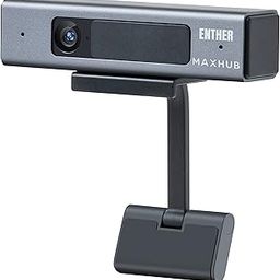 & MAXHUB 1080P Webcam with Microphone, Full HD USB Computer Cameras with Privacy Cover for Desktop or Laptop, 3D-DNR, Plug and Play USB Webcam for Online Learning/Conferencing/Zoom/Skype/Teams-20