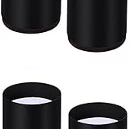 MERISHOPP 4 Furniture Risers Bed Riser Chair Leg Lifts Lifter Black 4x5cm 6x5cm-image-83