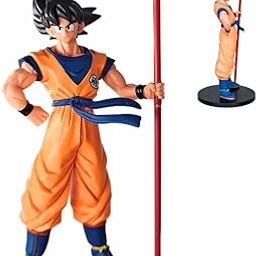 Blue Aura Goku Action Figure Height- 23cm Anime Figure Goku Figurine Toy | Go-ku Stick...-27