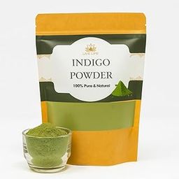 Live Life Naturals pure Indigo Powder 200 gram for Black Hair | 100% Natural Plant-Based Hair Dye for deep black hair | Chemical-Free & Healthy Hair Color Solution-image-56