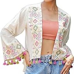 White Jesika Kaftan Top-picture-38