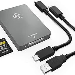 CFexpress Card Reader Type A USB 3.1 Gen2 10Gbps CFexpress Memory Card Adapter Portable Aluminum CFexpress Type A Reader Support Windows/Mac OS/Linux/Android-51