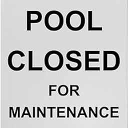 Pool Closed For Maintenance Sign, 8.5 x 11 in" OSHA Compliant Swimming Pool Spa Sign, Weatherproof Plastic, UV resistant & Easy-to-Read Signage-image-90