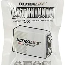 MICROUSB Compatible with Ultralife Lithium 9V 1200mAh U9VL-JPBP 9V Ultralife Lithium Battery (Pack of 1)-46
