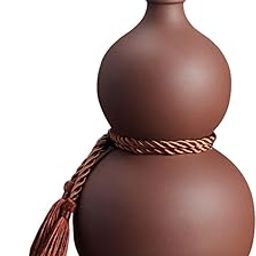 MERISHOPP Gourd Water Bottle Hollow Calabash Portable Ceramic for Drinks Water Outdoor Zisha|Home & Garden|Home D?©cor|Bottles-image-45