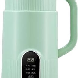 CALANDIS® Nut Milk Maker Watermelon Automatic Nut Milk Blender for Picnic Home Camping Green 800ml | 1Pcs Juicer Soy Milk Machine 1Pcs Measuring Cup 1Pcs Cup Brush 1Pcs Manual-13