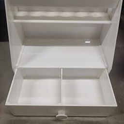 NS Micropipette Stand with Tips Drawer, For Chemical Laboratory, Capacity: 6 Pipette White Colour-image-7