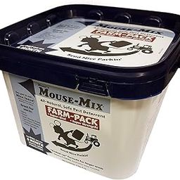 Mouse-Mix Moen's Farm Pack, Outdoor Farm Storage Deterrent for Rodents, Mice, Rats, Eliminator, 1 Gallon-62