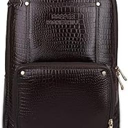 DORPER MONEY HILL Leather Executive Office Backpack Water Resistant Anti Theft Laptop Backpack Professional Bag for Men Women-24 Litres capacity-image-17