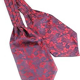 Fashion Flair Elysium Red Cravat for Men-picture-10