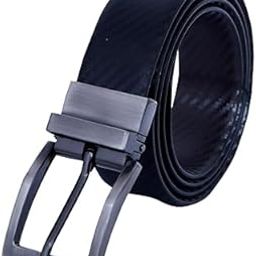 Premium Black Snake-Pattern Leather Belt for Men | Stylish Casual & Formal Belt with Brushed Silver Buckle | Textured Finish for Bold Looks | Durable & Adjustable for Everyday Use-image-2