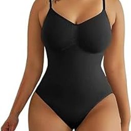 Ogimi Bodysuit for Women Tummy Control Shapewear Seamless Sculpting Thong Body Shaper Tank Top-image-48