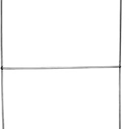 GUFRAN WIRE PRODUCTS Bingle 10x15 Step-Stakes Heavy Duty Steel H-Stakes H-Frame Wire Stakes Yard Sign Stake Use with 4mm Corrugated Signs (15" Tall Pack of 15)-image-45