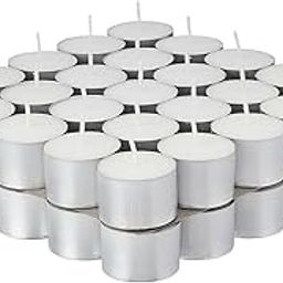 PROSPERRO LUMO by Parkash Candles - 50 Pc || 8 hr Burn Time || Paraffin Wax Tealight Candles || 20 Gram Tea Light || Smokeless || No Residue || Unscented (Set of 50, White)-16