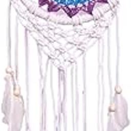 UVID 16 * 7 INCH Premium Macrame Dream Catcher for Home Deco, Wall Hanging and Can be Used as a Gift-22