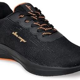 Training,Atheletic,Gym,Sports Comfortable Extra Max Cusion with Memory Foam Insole Lace up Walking Shoes for Men(463 | Black | Size-6,7,8,9,10)-56