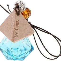 MERISHOPP®Empty Refillable Glass Perfume Bottle Hanging Pendant Car Home Decor Green|Home & Garden | Home Decor| Home Fragrances |1 X Empty Perfume Bottle-39