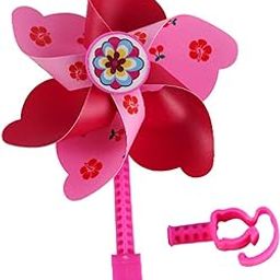 Club Bollywood®Kids Bike Windmill Rotating Small Windmill for Scooter Tricycle Most Bicycle Flower and Cherry| Cycling | Bicycle Accessories |1 Bicycle Windmill-15