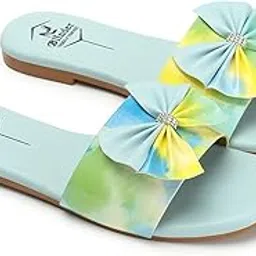 blinder Womens Slipon Fancy Stylish Flat Slippers-picture-32