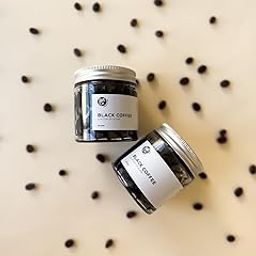 Batti & Co. Black Coffee Whipped Body Scrub | Foaming Exfoliating Sugar & Coffee Scrub | Reduces Cellulite | Smoothes & Refreshes Skin | Activated Charcoal Almond Orange Essential Oil 90Gm(Pack of 4)-11