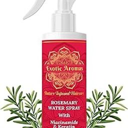 Exotic Aromas - Rosemary Water Spray with Keratin & Niacinamide For Hair Growth, Anti-Frizz, Stronger & Healthier Hair-100 ML-image-96