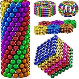 Magnetic Balls New Trending 216 Pcs Ball Toys for Kids - Educational Learning Game Set - New Trending 6x6 Cube with 6 Colors 5mm Balls - Ideal for Ages 5-14 Year [1 pieces]-image-48