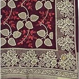 Women's Woollen Kashmiri Embroided Shawl (vch18227, Purple, 40 * 80 inches)-image-15