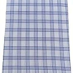 Men's Dull Lungi, Viscose lungi Mundu Dhoti Light Blue Checked Lungi (Size-2.10 Meter's)-image-28