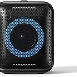 F&D PA100 Bluetooth Party Speaker (Black) | Wireless Bluetooth Speaker | USB/AUX/FM | Up to 10hrs Playtime | Home Theatre | Multicolor LED Lights | Speaker for Laptop, Pc & Mobile-image-28