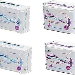 AIRIZ Combo Pack :: Soft-Cotton Sanitary Pads With Wings :: 16 Pads For Night Use (280Mm) + 20 Pads For Day Use (240Mm)-picture-16