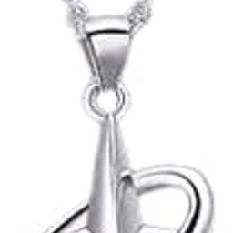 Men's Silver Plated Star Cross Pendant Necklace With Chain-image-54