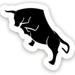 Dot Badges - Die Cut Matte Finished Vinyl - Waterproof Laptop Stickers for Cars, Mobile Phones, Motorcycle, Bicycle, Bags, Water Bottles, Guitar - Big Bull-image-39