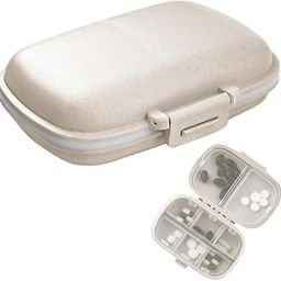 INSIME Medicine Box for Travel with 8 Compartments | Airtight Medicine Pill Organizer Box small Pocket Size 3 Times a day | Daily Weekly Tablets Box Organiser Home Daily Use-2
